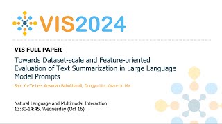 Towards Datasetscale and Featureoriented Evaluation of Text Summarization in Large Language Model [upl. by Lemkul585]