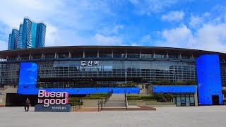 Walking around Busan Station 4K No zombies No GongYoo [upl. by Strohbehn]