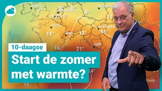 10daagse mogelijk een warm begin van de zomer [upl. by Llerret]