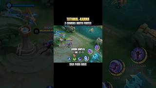 Tutorial Karina Mobile Legends  3 Combos mobilelegends [upl. by Airdnax]