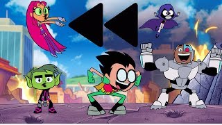 Y Si Ponemos Al Revés  Los Jóvenes Titanes en Acción  Teen Titans Go al revés [upl. by Nigel]