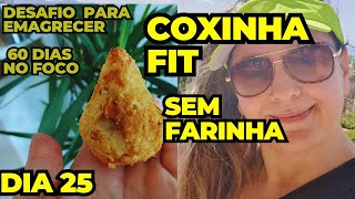 COXINHA FIT l COXINHA SEM FARINHA l VLOG DIÁRIO DA DIETA [upl. by Bowyer]