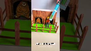 A Story Of bad boy 🤬  mini wood toywoodworking art skillwood hand crafts shorts [upl. by Calica]