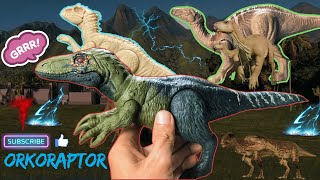 Indominus Rex With Jurassic World Dinosaur Toys Mattel  Stegosaurus  Elasmosaurus  Ankylosaurus [upl. by Henebry]