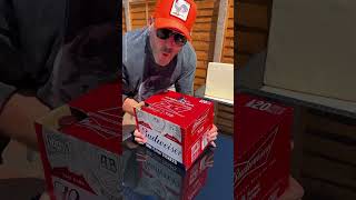 The Perfect Beer Box Dispenser Hack 🍻 [upl. by Skurnik418]