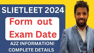 SLIET LEET 2024 BTECH LATERAL ENTRY ADMISSION NOTICE OUT  ELIGIBILITY CRITERIA  SYLLABUS  PATTERN [upl. by Aisel]