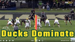 Oregon Ducks DOMINATE in their Win Against Purdue [upl. by Tnek]