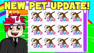 i traded 100 NEW SUGAR GLIDERS ADOPT ME EASTER UPDATE [upl. by Euk752]