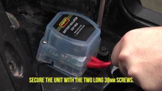 How To  Install the Battery Isolator with Wiring Kit  QuadBoss [upl. by Holbrooke]