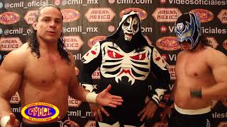 CMLL  LA FAMILIA REAL  EN CALIENTE  25  05  18 mov [upl. by Maletta]