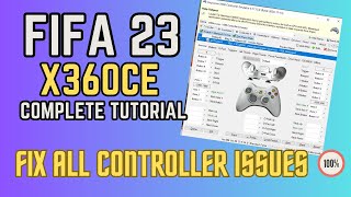 FIFA 23  How to Fix Controller not WorkingDetected Easily using x360ce✅️ [upl. by Anej]