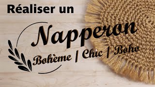 Réaliser un Napperon au crochet style Bohème Chic ‎CrochetLainePassion Boho tutorielcrochet [upl. by Assirhc]