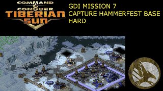 Tiberian Sun GDI Mission 7 Capture Hammerfest Base Hard [upl. by Kcor]