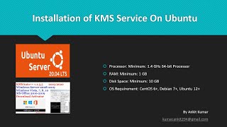 Setup your own KMS server on Ubuntu 2004 to activate Windows and Office [upl. by Nitsreik861]