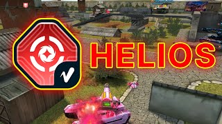 Tanki Online  ONE OF THE MOST UNDERRATED COMBOS × Helios and Blaster wasp Review × Augment Review [upl. by Ymmac]