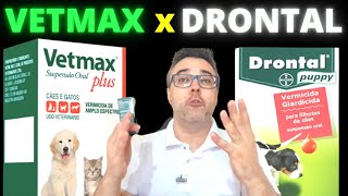 VETMAX PLUS vs DRONTAL  QUAL O MELHOR VERMÍFUGO PARA CÃES Melhor custo x benefício [upl. by Sklar]