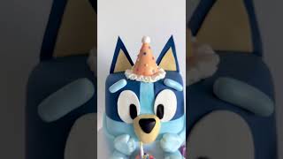 Bluey cake buttercreamcake cake bluey blueycake cakeideas cakedecorating [upl. by Nyleuqcaj]