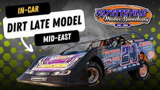 602 Late Model Live InCar from Fayetteville Motor Speedway [upl. by Anpas]