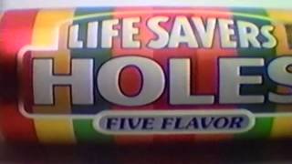 Lifesavers Holes Commercial 1994 [upl. by Aynotak]