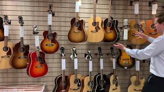 Rimmers Music Bolton Guitar Showroom Video Tour [upl. by Brigitta654]