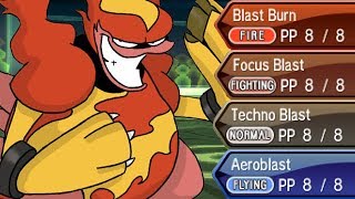 FULL BLAST MOVES POKEMON TEAM [upl. by Nesyaj]