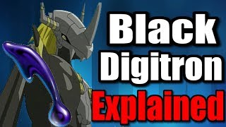 Explaining Black Digitron And All Black Type Digimon [upl. by Simsar]