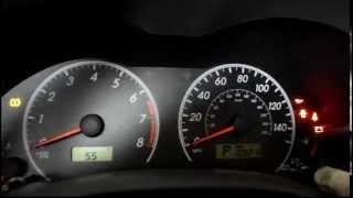 How to reset the Oil life on a 2009 Toyota Corolla [upl. by Mohun879]