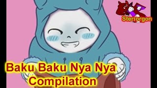 Undertale Baku Baku Nya Nya Animation Compilation [upl. by Admama821]