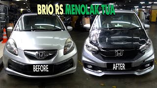 MERUBAH BRIO LAWAS KE TAMPILAN MOBILIO FACELIFT 2022 [upl. by Orest]