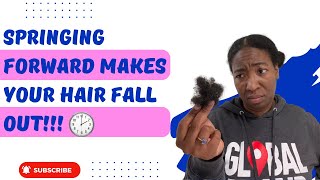 Seasonal hair loss is real [upl. by Verna]