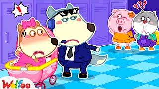 Oh No Lucy Turns into A Baby Protected at School  Funny Stories for Kids 🤩 Wolfoo Kids Cartoon [upl. by Volnak]