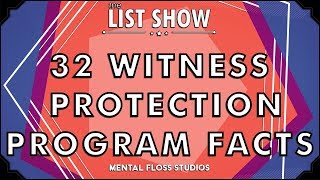 32 Witness Protection Program Facts [upl. by Wymore]