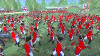 The FRENCH amp INDIAN WAR Mod 3d anim of the battle of Monongahela braddock defeat [upl. by Farah]