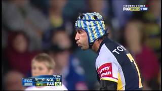 Johnathan Thurstons Freakish Goal Kicking [upl. by Anahsak]