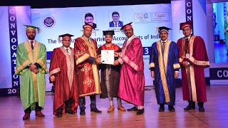 ICAI Convocation 2023 🧑‍🎓 l CA Kunal Singhal l Dreams come true charteredaccountant icaistudents [upl. by Mohun]