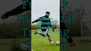 Fullback Individual Training Session training football ballmastery trending dribbling [upl. by Enellij]