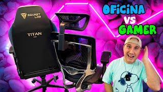 GAMER VS OFICINA quotNEUECHAIR VS SECRETLAB TITANquot por AlexisPrieto [upl. by Aehtna]