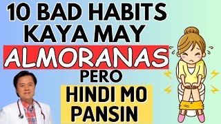 10 Bad Habits Kaya May Almoranas  By Doc Willie Ong Internist and Cardiologist [upl. by Odrude]