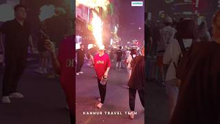 Vietnam Walking Street Fire Dance performingwithfire തീക്കളി travel dancevideo dangerous [upl. by Sally]