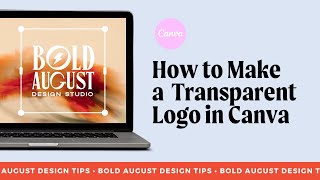 How to Make Your Logo Transparent in Canva [upl. by Nemzaj]