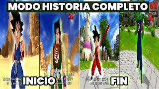 RECOPILACIÓN SAGA DRAGON BALL II NUEVAS TEXTURAS HD EN DBZ BUDOKAI TENKAICHI 4 II DIFICULTAD MÁXIMA [upl. by Bokaj]