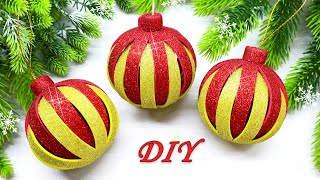 🎄 Christmas Tree Decorations ✨ Original Balls 🎄 Christmas Ornaments DIY [upl. by Eynenihc860]