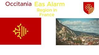 Occitania Eas Alarm Region In France [upl. by Hairaza]