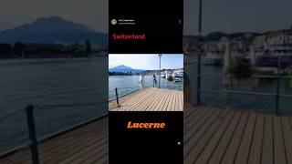 Lucerne lucerneswitzerland lucerne suiza lucerna lagoon flores lake bridges luzern [upl. by Nwadahs]