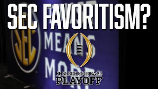 Should a 93 SEC Team Get in the Playoff Over an Undefeated Team in Another Conference  CFP [upl. by Mailliwnhoj201]