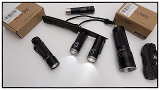 Wowtac W1 und ThruNite T1  EDC LED Taschenlampen [upl. by Lathan]