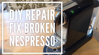 Fix Broken Nespresso D110 Water not coming out [upl. by Mclaurin974]