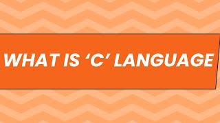 What is C Language  Uses of C Language  Why Learn C Language [upl. by Reidar]