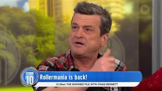 Les McKeown Talks Rollermania Music amp Family  Studio 10 [upl. by Atalaya]