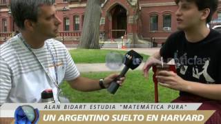 Un argentino suelto en Harvard  Telefe Noticias [upl. by Nitsreik]